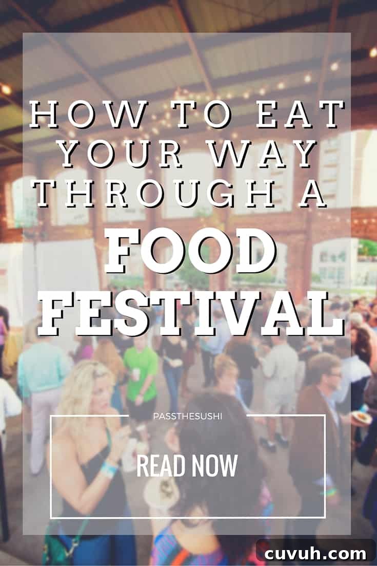 Eating your way through Greenville South Carolina's Food Festival!
