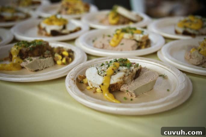 Pork plates at Greenville food festival | Kita Roberts