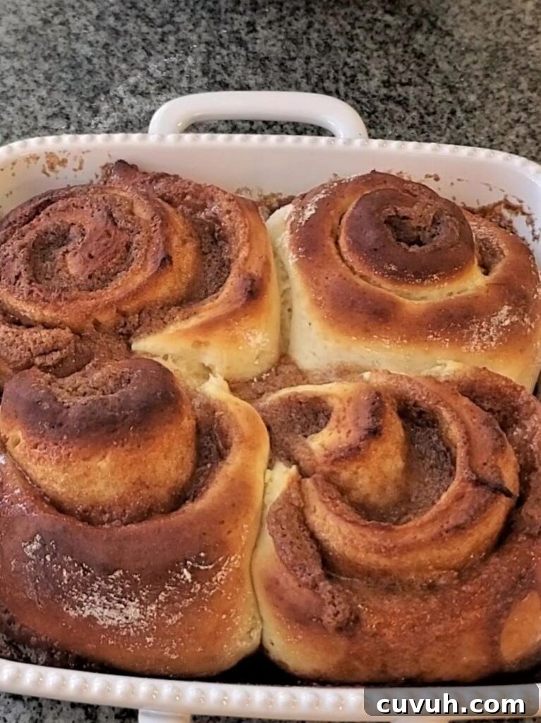 baked gluten free cinnamon rolls