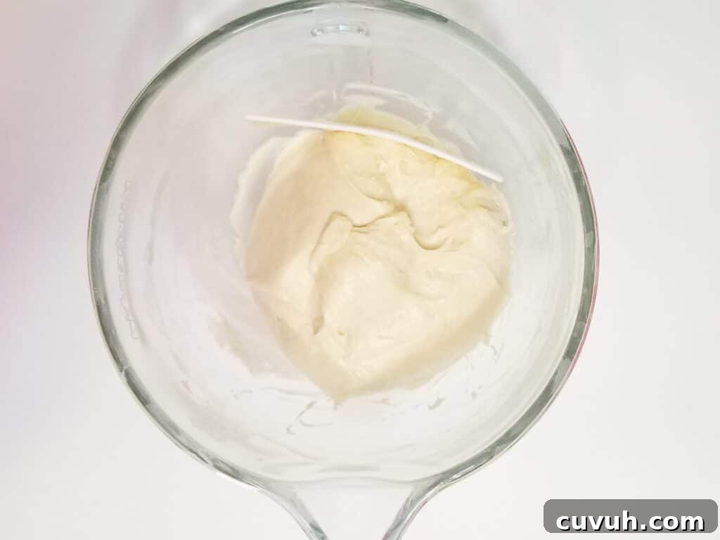 cinnamon rolls dough scraped into ball