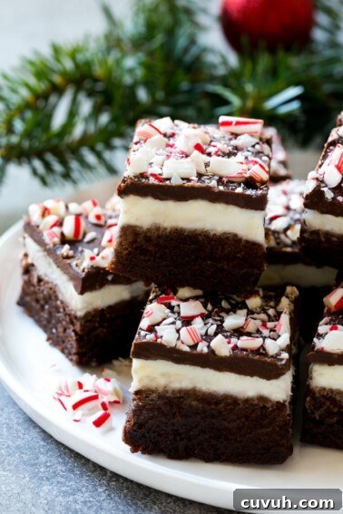 Christmas Monster Cookie Recipe: Festive Chewy Holiday Cookies 2 These easy peppermint brownies are the perfect holiday treat.