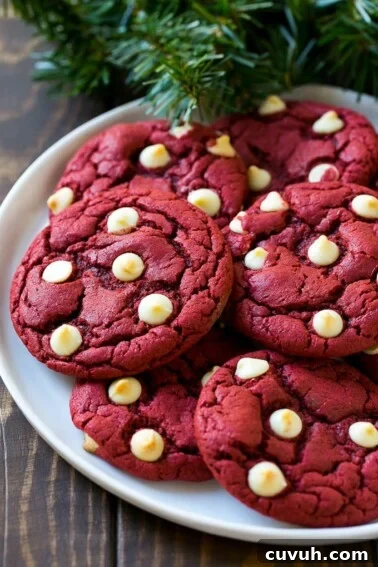 Christmas Monster Cookie Recipe: Festive Chewy Holiday Cookies 3 Red Velvet Cookies