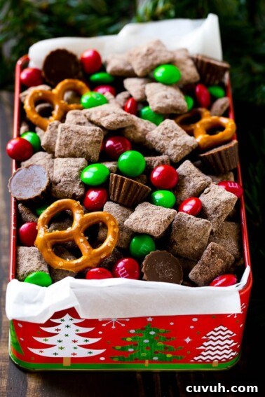 Christmas Monster Cookie Recipe: Festive Chewy Holiday Cookies 4 Christmas Chex Mix