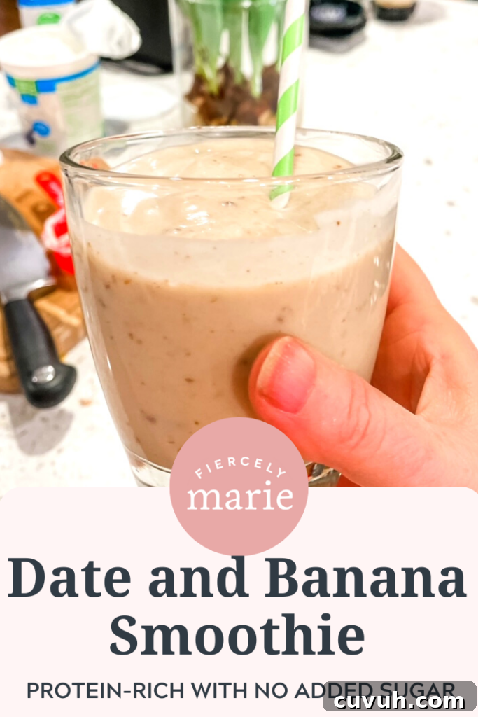 Creamy Date & Banana Protein Smoothie Recipe for Energy 6 img 17451 6