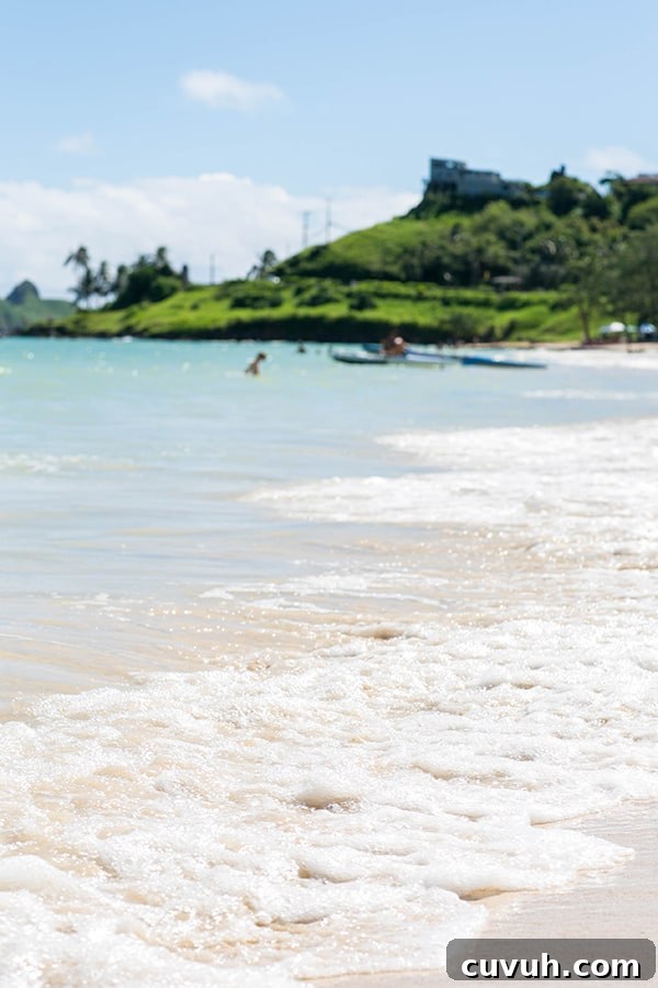 Beach in Oahu 