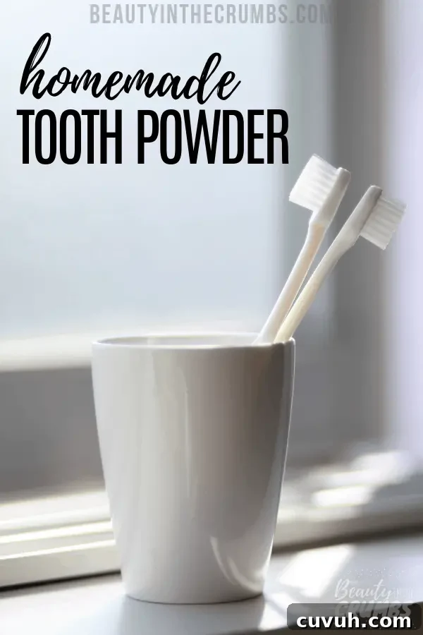 Remineralizing Homemade Tooth Powder Recipe You Can Make in 5 Minutes 2 homemade tooth powder recipe