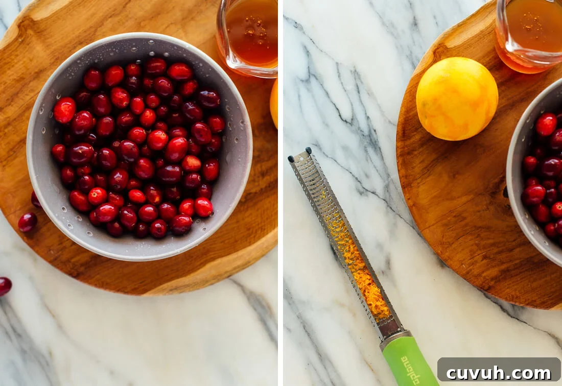 cranberry sauce ingredients