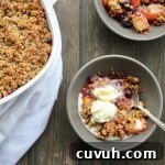 fruit crumble
