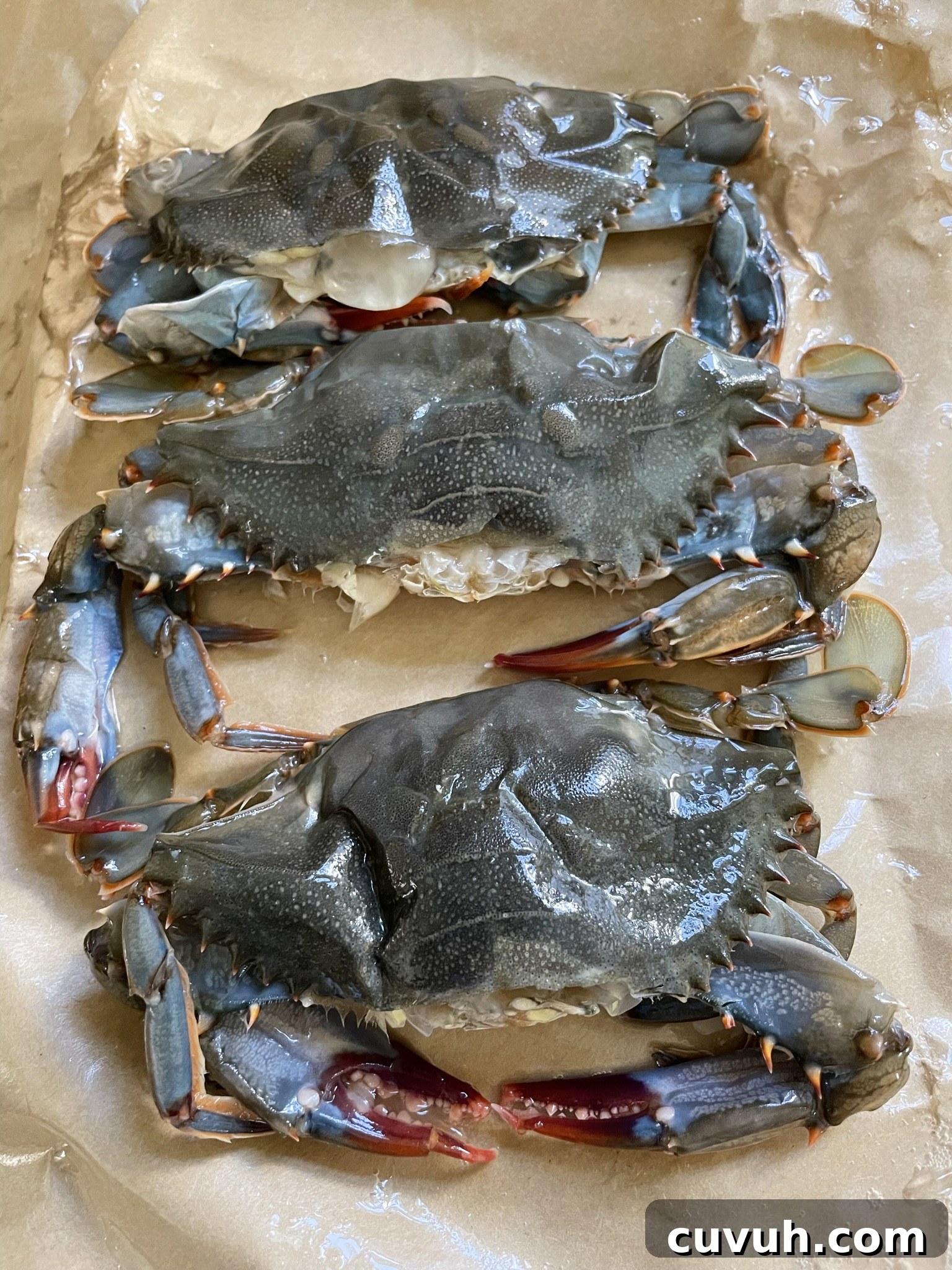 Pan-Seared Soft-Shell Crab with Garlic Butter and Fresh Herbs 2 Cleaned soft shell crabs