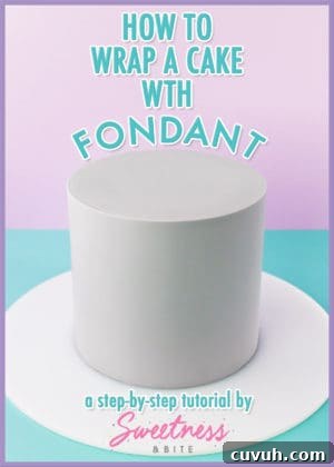 How to Wrap a Cake With Fondant.