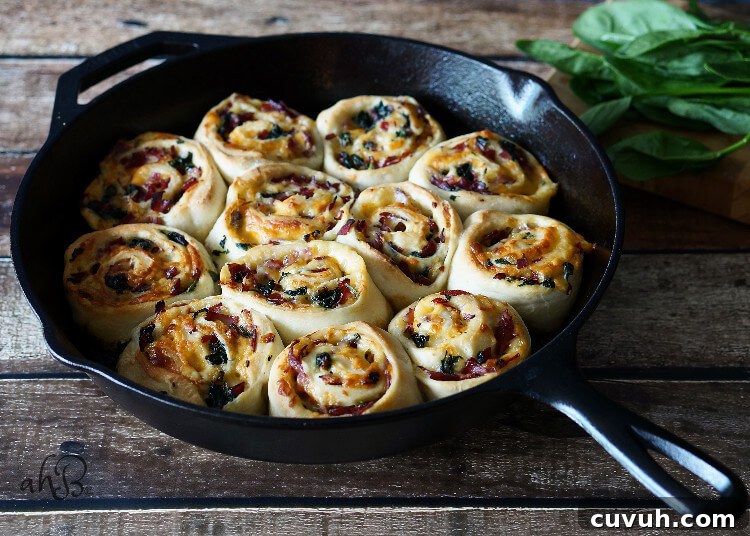 Roast Beef and Gouda Pinwheels – Savory Party Rolls 7 Savory Roast Beef and Gouda Rolls