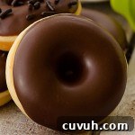 Donuts With Chocolate Topping - Featured Image