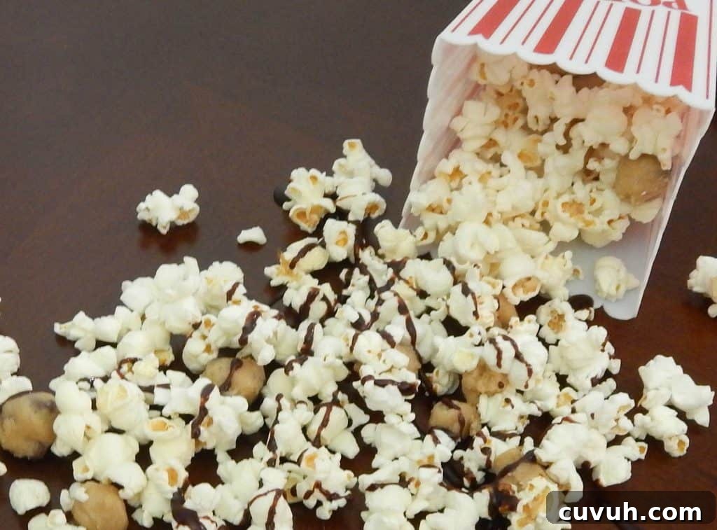 cookie dough popcorn recipe feature