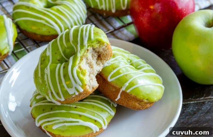 homemade caramel apple donuts feature