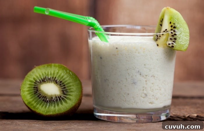easy recipe for kiwi smoothie feature
