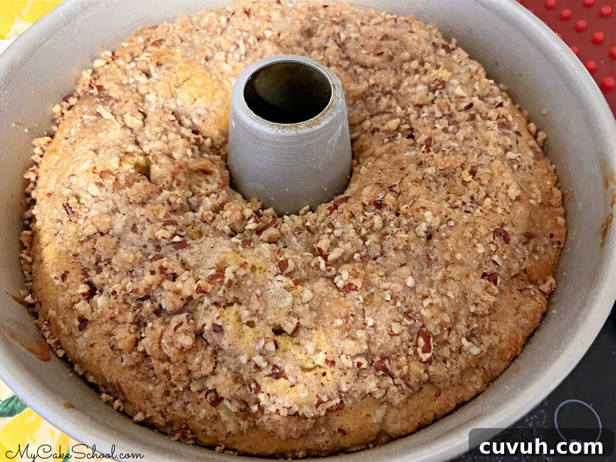Moist Pumpkin Pound Cake Recipe for Fall Baking 6 Pumpkin Pound Cake, freshly baked.