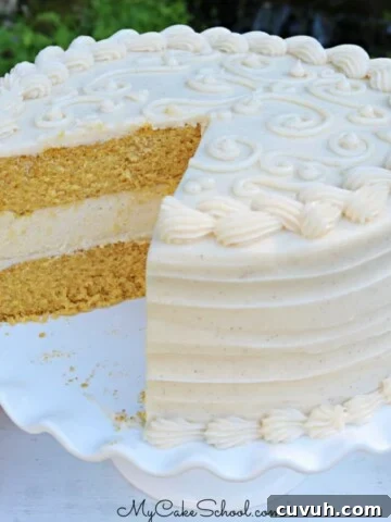 Pumpkin Cheesecake Cake