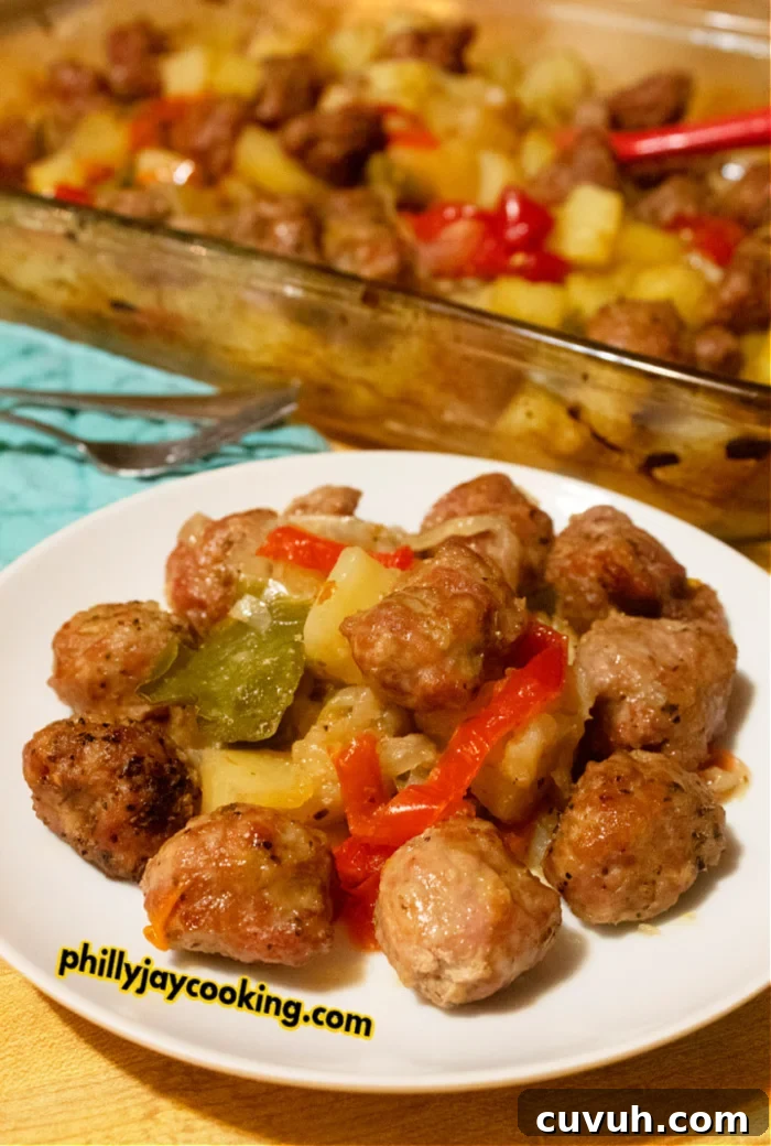 Baked Sausage And Potatoes Recipe