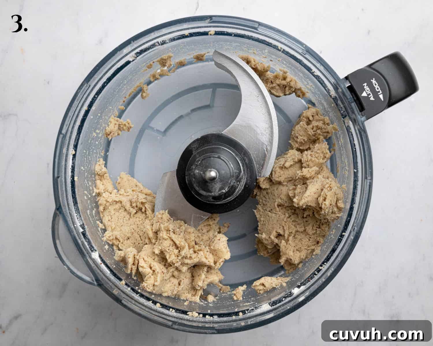 Step 3, the prepared pastry.