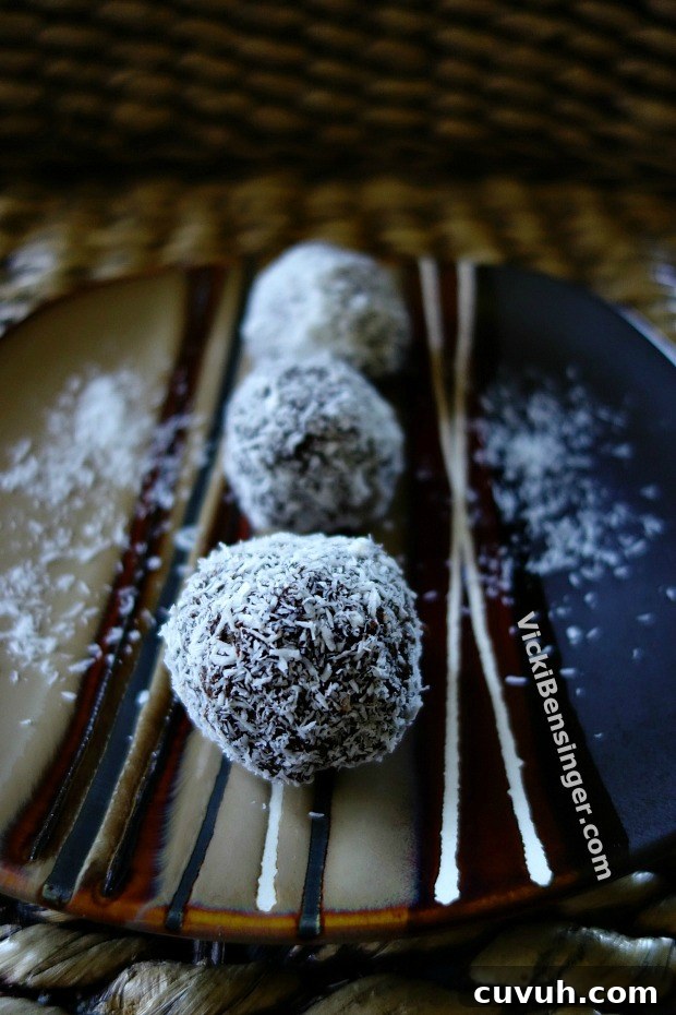 Raspberry Mousse and Chia Parfait Recipe for Light Desserts 3 Chocolate Avocado Truffles dusted with Coconut