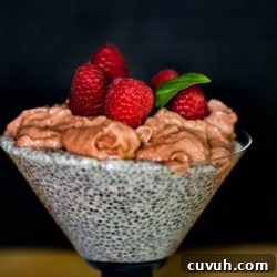 Raspberry Mousse & Chia Parfait