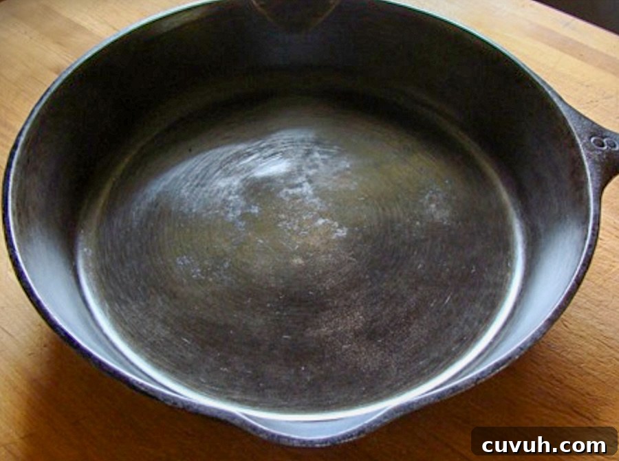 How to Clean and Care for a Cast Iron Skillet: Tips for Lasting Seasoning 10 dry and seasoned cast iron skillet