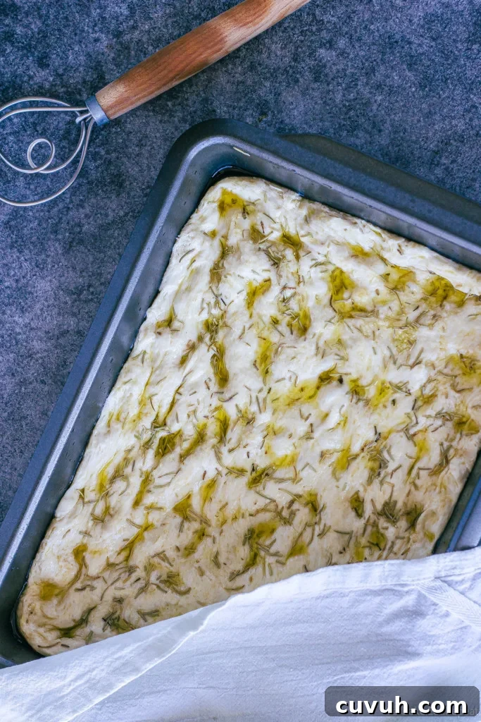 easy focaccia bread