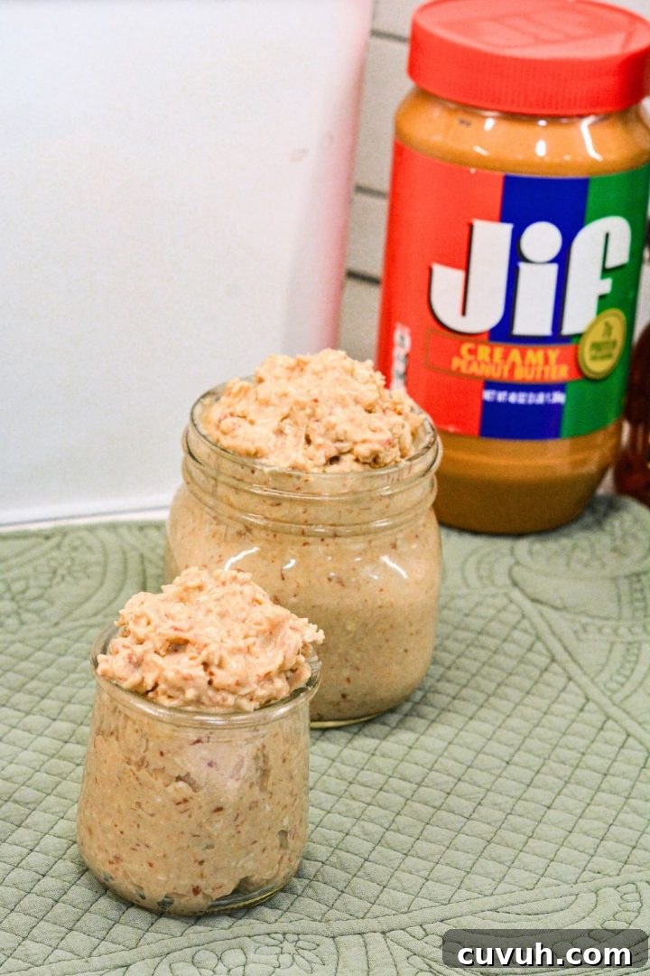 Looking for healthy, high protein breakfast ideas? Try these Peanut Butter Overnight Oats! Easy recipe, customizable, and perfect for meal prep.