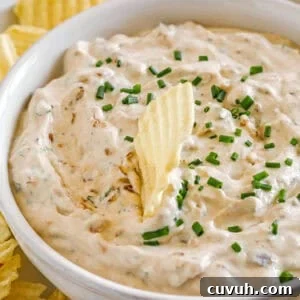 High Protein French Onion Dip