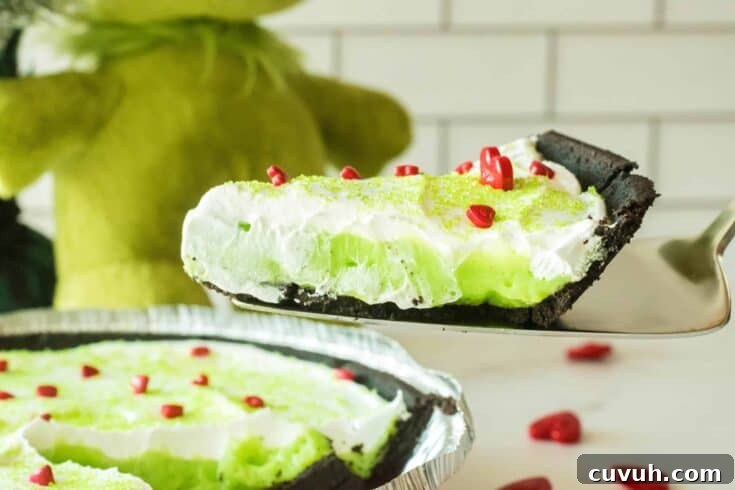 Image for No Bake Grinch Pie