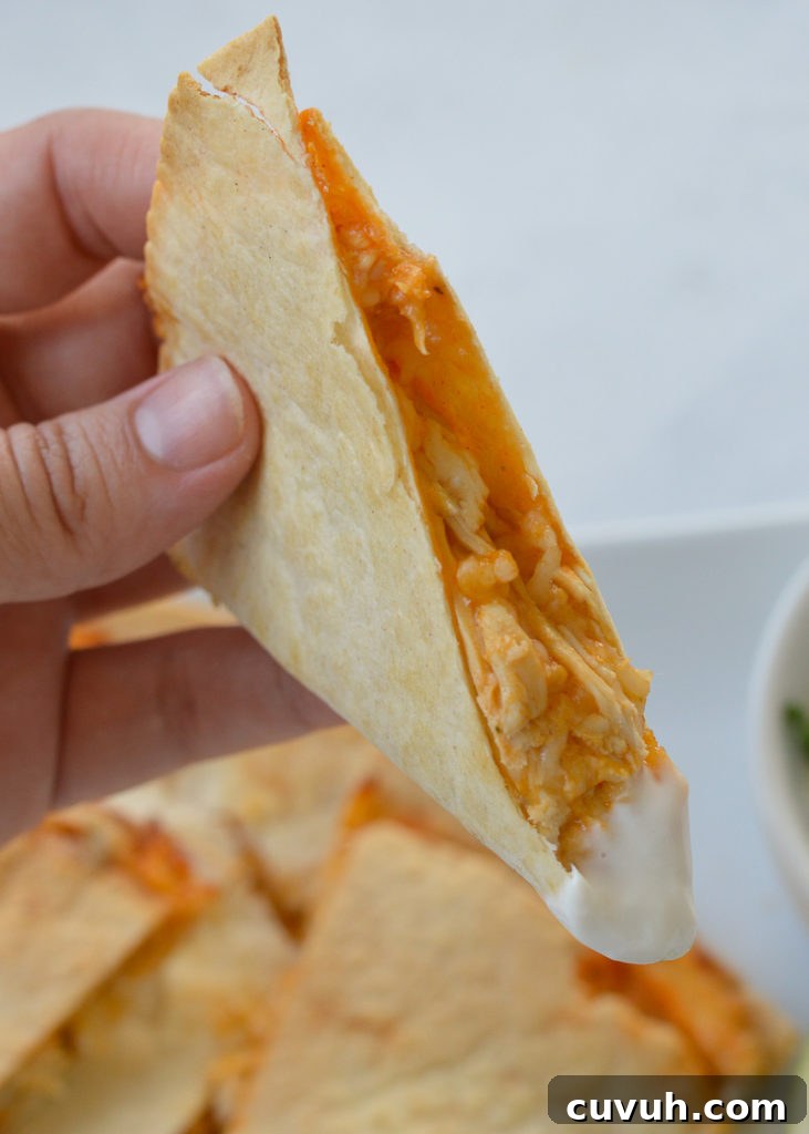 Learn how to make easy Air Fryer Quesadillas! This family friendly meal is ready in just 10 minutes, making it the perfect weeknight dinner recipe!