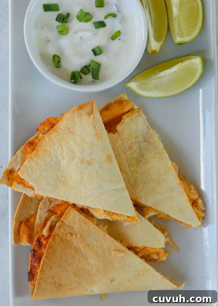 Air Fryer Quesadilla