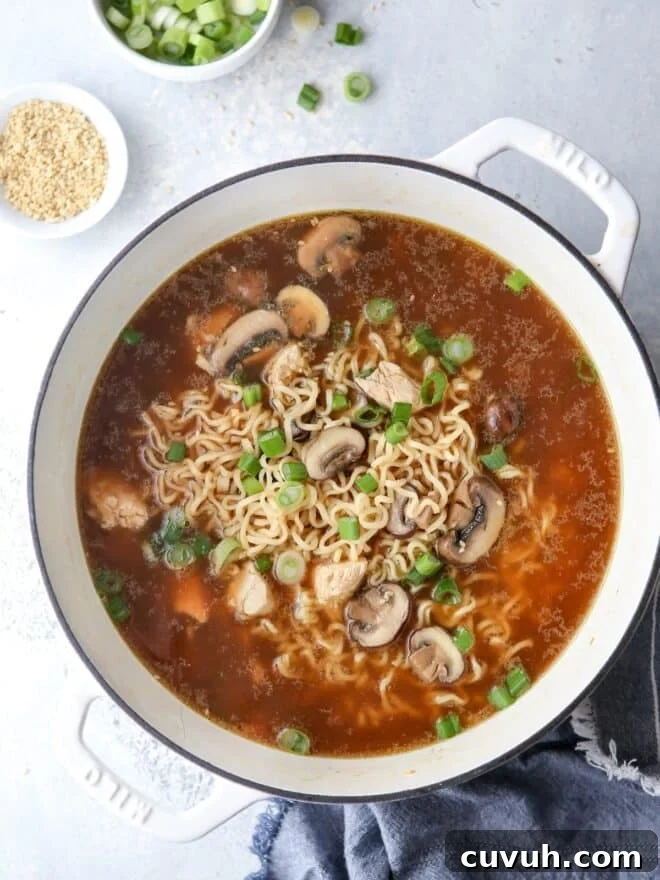 Top 2019 Recipes: Most-Loved Dishes and Viral Favorites 3 This is a quick and easy chicken ramen soup recipe for nights when you feel like staying in!
