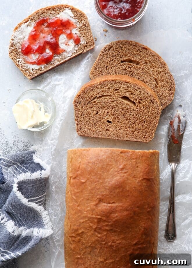 Top 2019 Recipes: Most-Loved Dishes and Viral Favorites 5 This simple and hearty loaf of bread is made with 100% whole wheat flour.