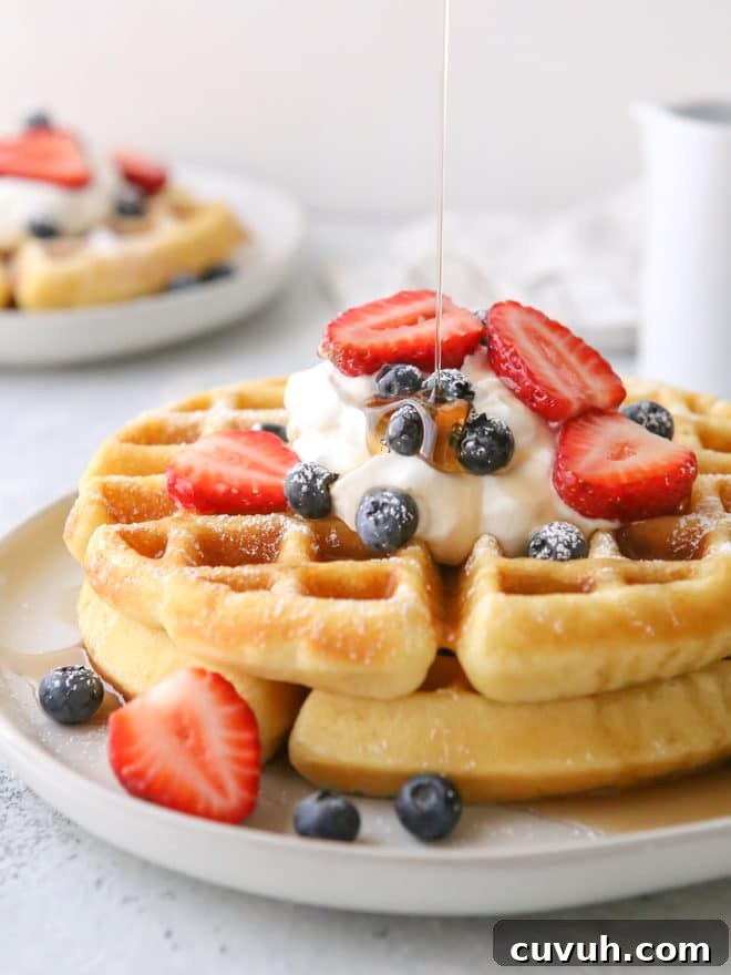 Top 2019 Recipes: Most-Loved Dishes and Viral Favorites 8 Trial and error has finally lead me here, to the best buttermilk waffle recipe— golden brown and crispy on the outside, but soft and cakey on the inside, all thanks to a secret ingredient you already have in your pantry.