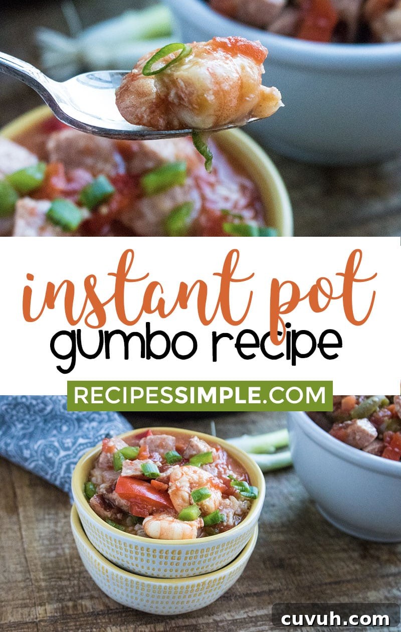 easy Instant Pot Gumbo 