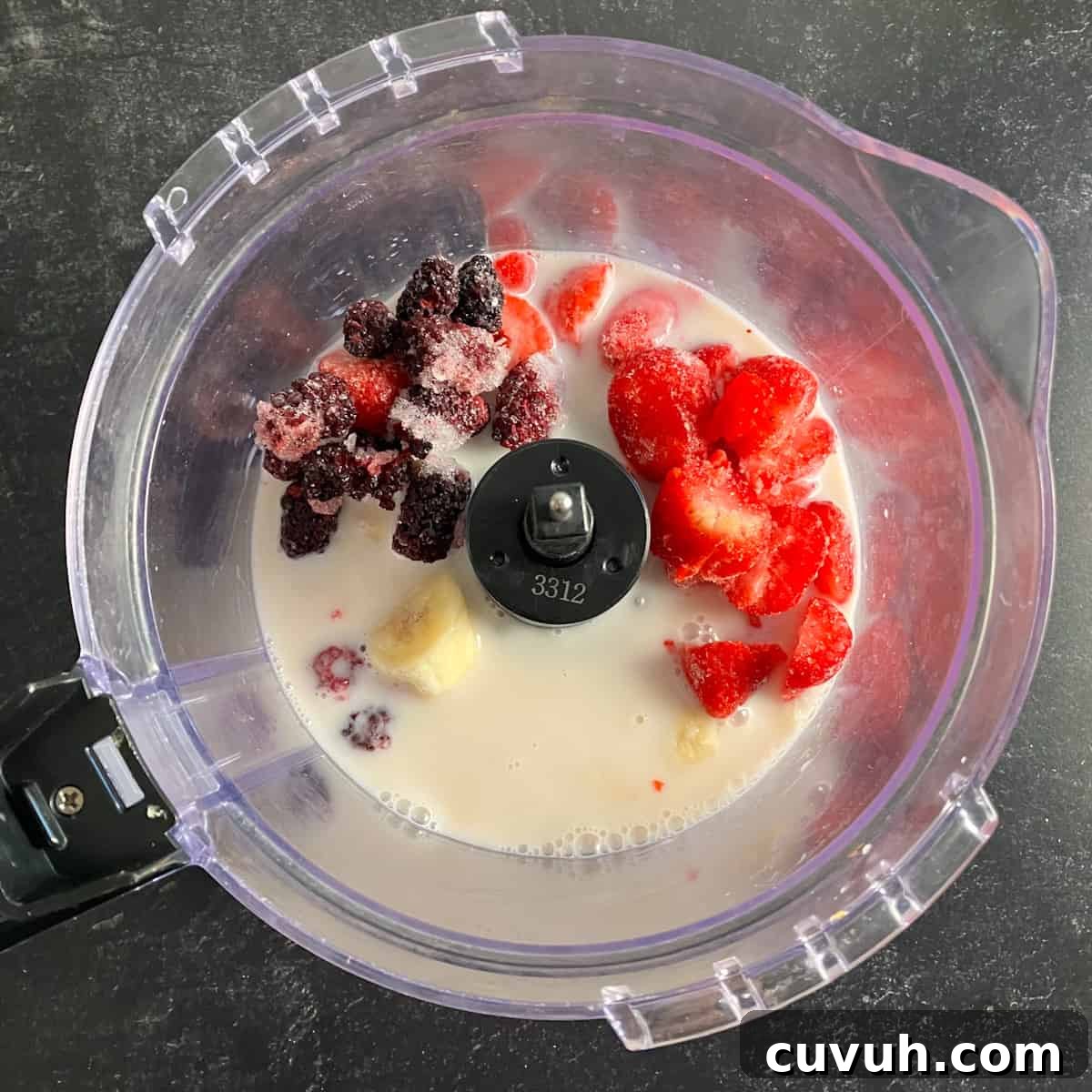 Dairy-Free Blackberry Strawberry Banana Smoothie Recipe 4 how to make blackberry strawberry banana smoothie