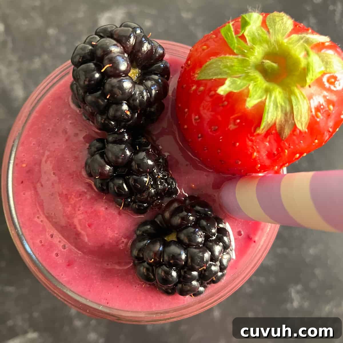 Dairy-Free Blackberry Strawberry Banana Smoothie Recipe 7 banana strawberry blackberry smoothie