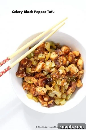 45 Tofu Recipes: Stir-Fries, Marinades, Curries & Sandwich Ideas 6 Celery Black Pepper Tofu