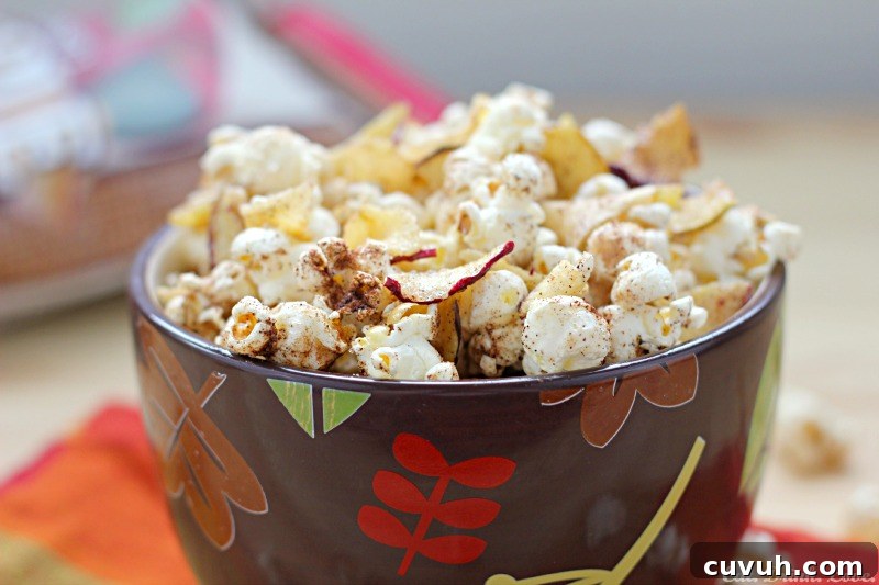 Apple Cinnamon Popcorn Recipe for Fall Movie Nights 3 Apple Cinnamon Popcorn