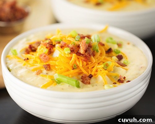 Loaded baked potato soup 4