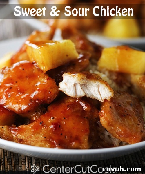 Sweet and sour chicken 4