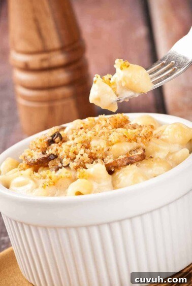 Baked Truffle Macaroni and Cheese