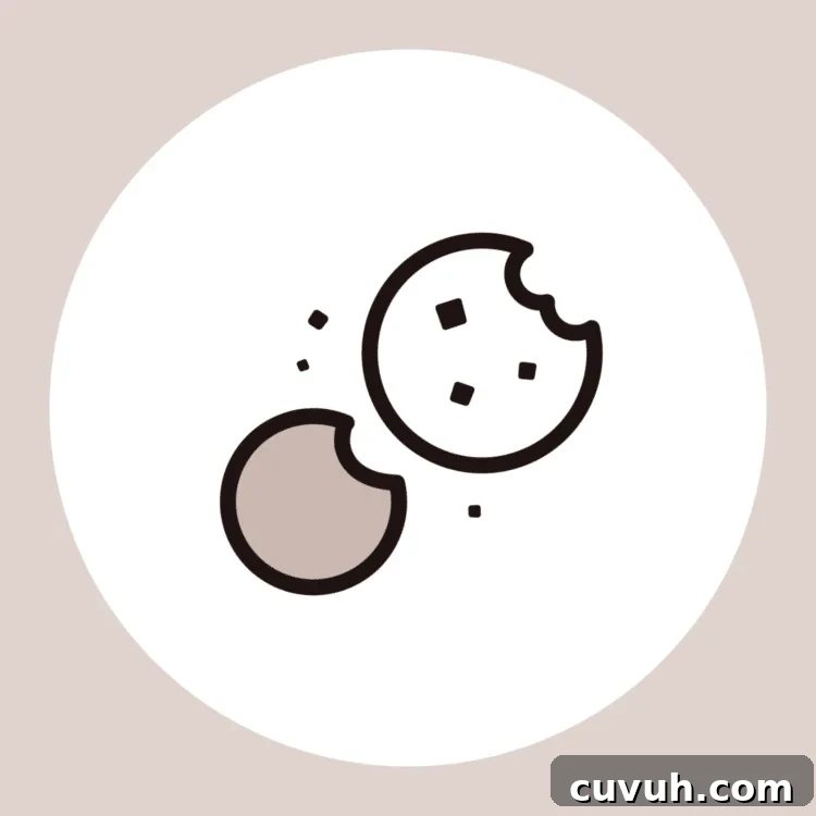 drawings of two cookies with bites taken out of each