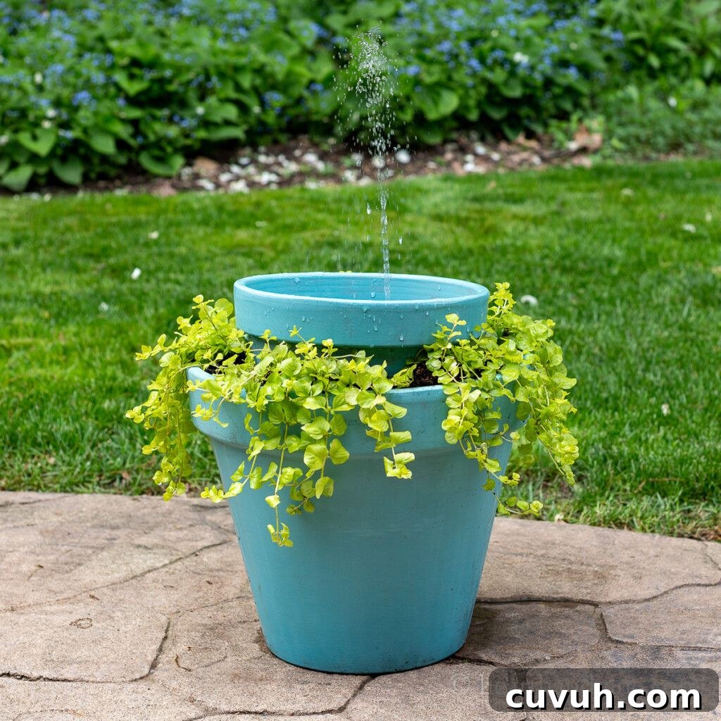 21 Chic DIY Summer Crafts to Refresh Your Home Decor 18 16. DIY Solar Water Fountain