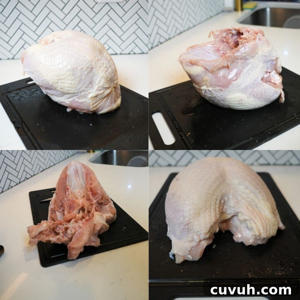 Jerk Turkey Breast Recipe: Spicy Caribbean-Rubbed Roasted Turkey 3 Turkey breast with backbone cut out.