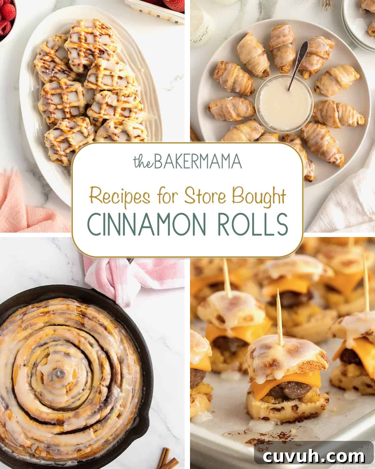 Recipes for Store Bought Cinnamon Rolls