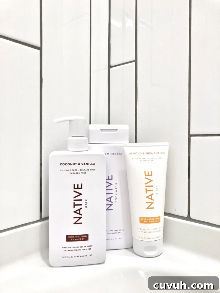 native shampoo and conditioner review