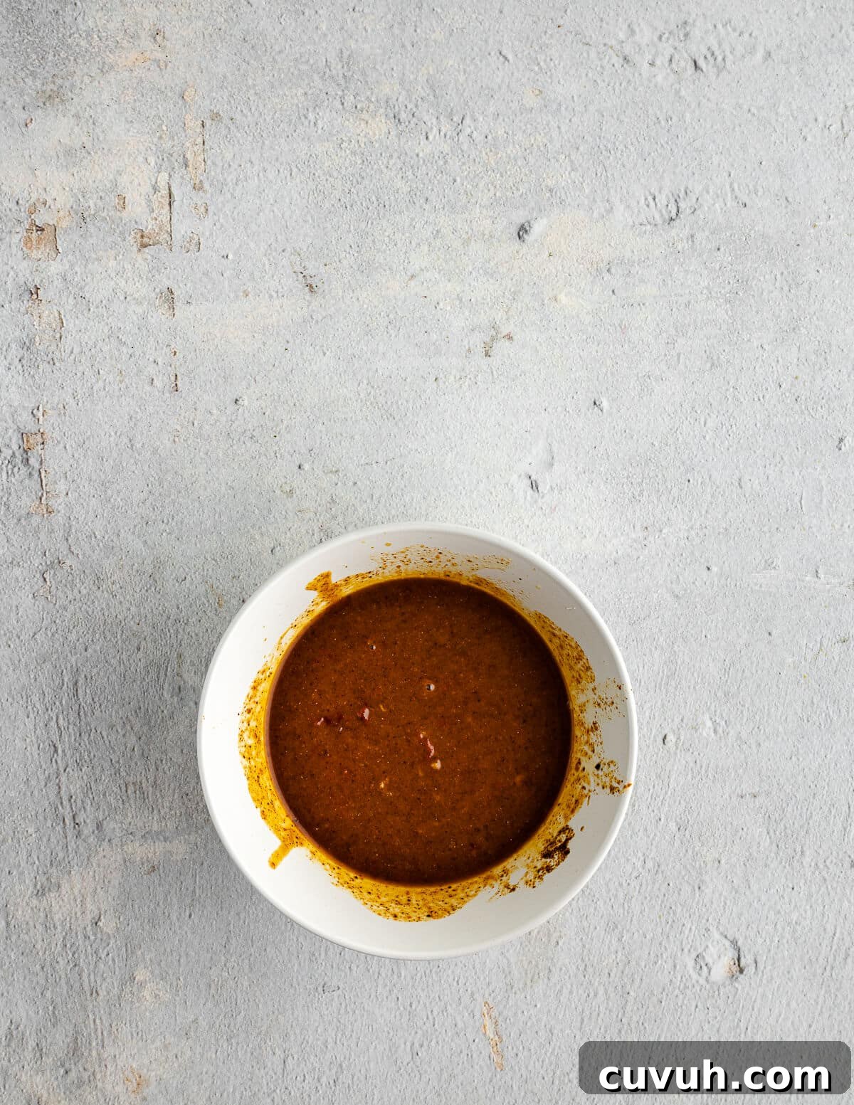 Honey Chipotle Glazed Chicken Thighs Recipe 5 chipotle marinade in a bowl.