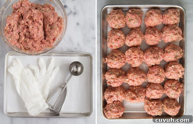 Ricotta-Stuffed Meatball Sandwich with Tomato Sauce 3 Ricotta Meatball Sandwich | The Little Epicurean